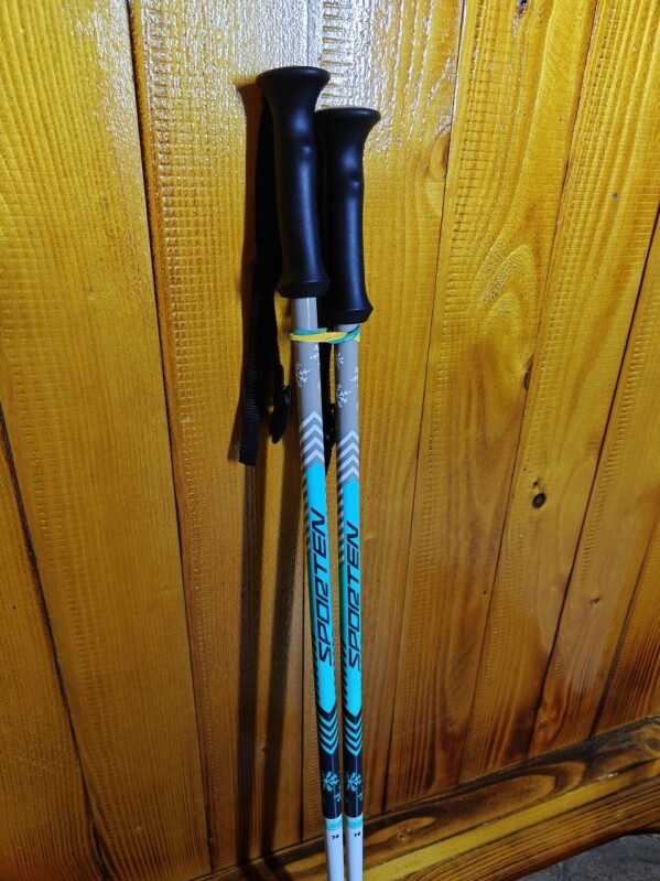 NOVÉ PALICE SPORTEN SNOW TYRKYS-WHITE 70CM